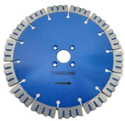 Disco de cortador de lâmina de diamante de 180 mm revestido com Ti para acabamento de pedra vulcânica no México