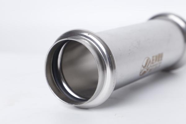 V Profile SS304 Stainless Steel Press Fittings 