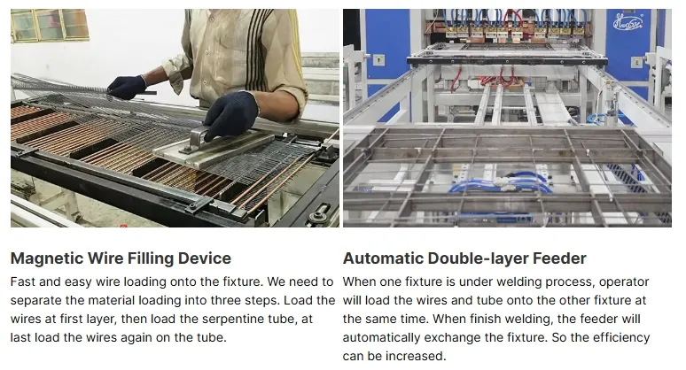 Hwashi CNC Auto Feeder Single Head Oven Racks Welding Machine, Wire Mesh/Kitchen Rack Automatic Wire Mesh Spot Welding Machine