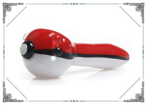 4.7 Inches Tobacco Hand Spoon Pipe American Color Rod PokeBall