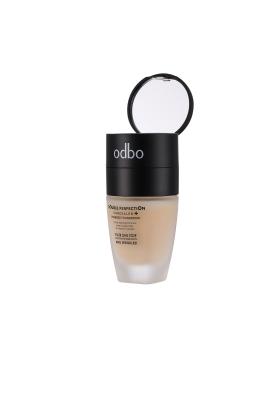 a fundação 30ml de vidro engarrafa a garrafa cosmética da composição das garrafas da loção com bomba e tampa de prata