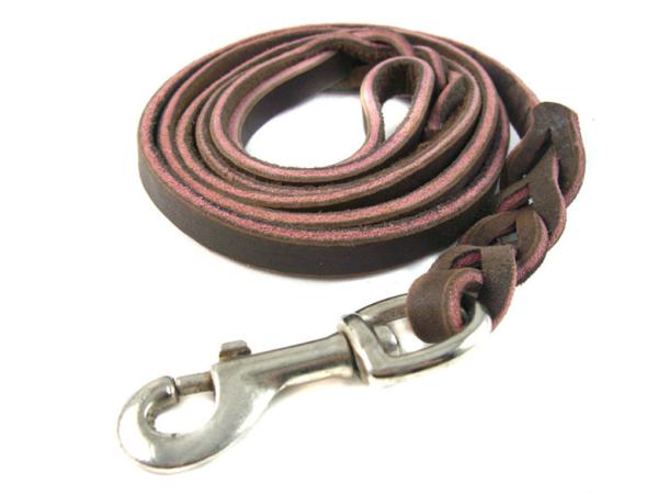 High quality braided rope pet dog collar chain leash dog collars in leather