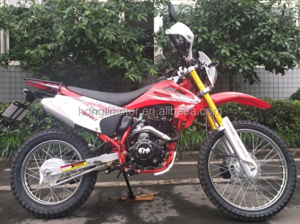 Madagáscar mais popular Dirt Bike 200CC Dominica Hot Sale 250CC Dirt Bike Barata de alta qualidade Motos cruz