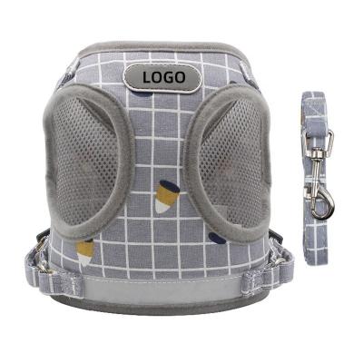 Harnais de plat de coffre de Mesh Dog Chest Harness Recycled d'air portable pendant toutes les saisons
