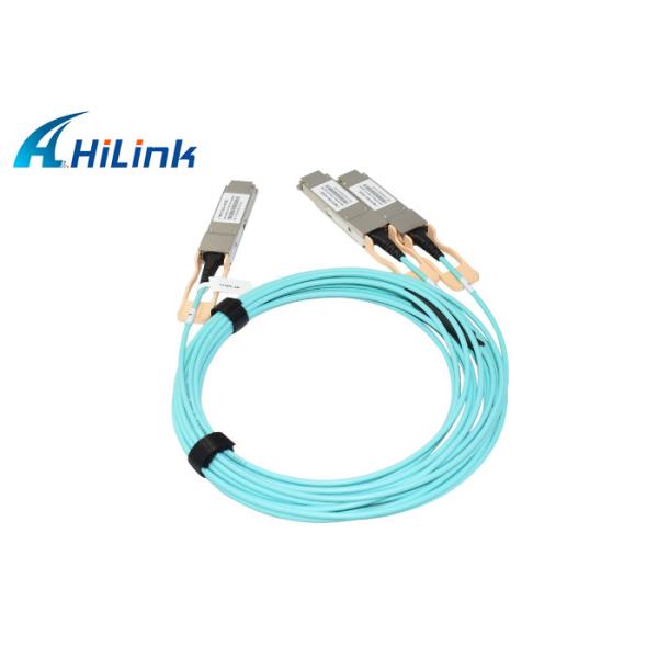 Кабель 200G QSFP56 QSFP AOC оптически активный к 2 кабелю ethernet X QSFP28 AOC