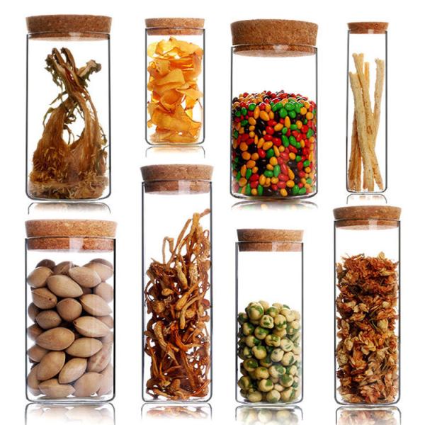150ml 400ml Borosilicate Glass Sealed Food Storage Jars