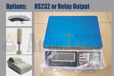 Stainless Steel Electronic Weighing Scale Multifunctional With LCD Display