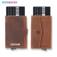 Lightweight PU Leather Money Clip Credit Card Holder Wallet for Men Package Weight 0.1kg