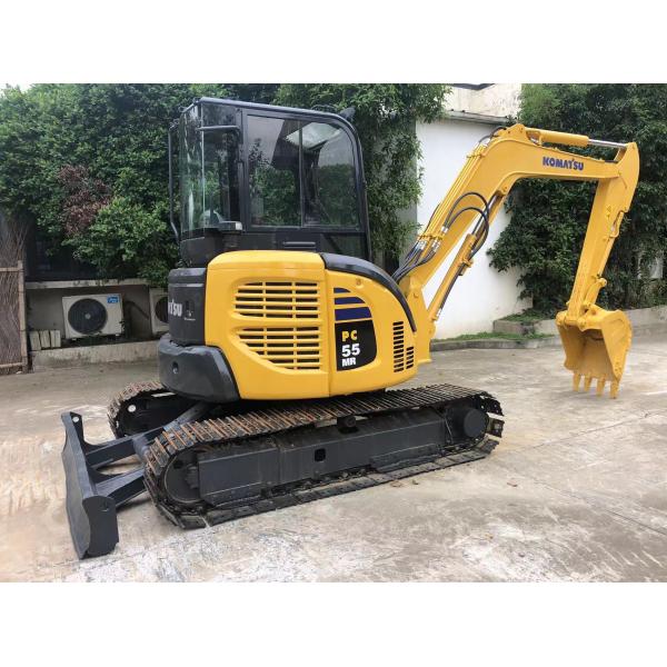 Moving Type Crawler Excavator Used Komatsu PC55 Second Hand Digger Construction Machinery