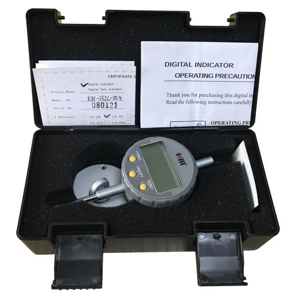Precisão 0,03 mm Indicador de discagem digital Medida métrica / polegada