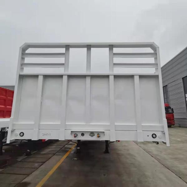 1840mm Tread 3 Axles Low Bed Container Trailer With Air Suspention And Jost Kingpin