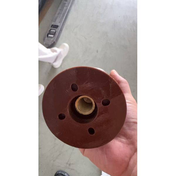 17.5kv 175mm Length Epoxy Resin Support Insulator with Brass Insert  for Switchgear