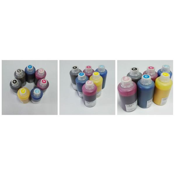 Tinta de la transferencia de calor de la sublimación del tinte de la cabeza de la impresora DX-7 para la camiseta que imprime 1.1kgs por la botella
