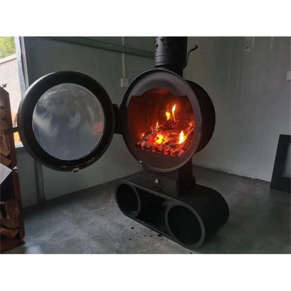 European Indoor Freestanding Wood Burning Hanging Stove Fireplace