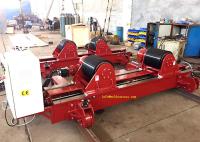 rotador convencional da soldadura 40Tons, tanque de Leadscrew Travalling que gerencie Rolls com a roda do plutônio