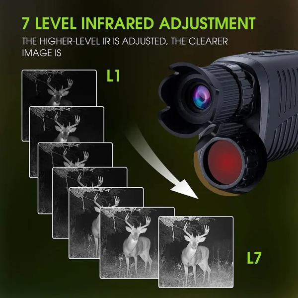 1.5inch Hunting Infrared Night Vision Telescope 200m Night Vision Telescope