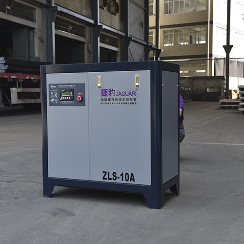 10HP JAGUAR 7.5KW Air Compressor Coaxial Direct Drive Screw Compressor for Stationary