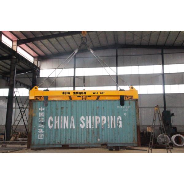 Heavy Duty Lifting Frame for ISO Containers Semi-automatic Container Spreader 20ft 40ft ISO Lifting Frame