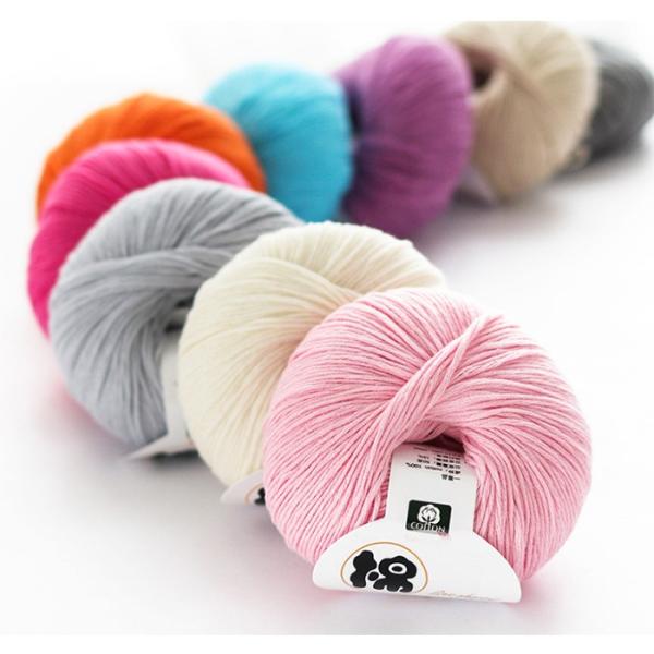 Анти- переплетенное Pilling влагостойкое хлопчатобумажной пряжи практически для свитера младенца