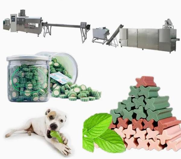 High Efficiency Dog Food Extruder Equipments for nutrition and chewing hobby