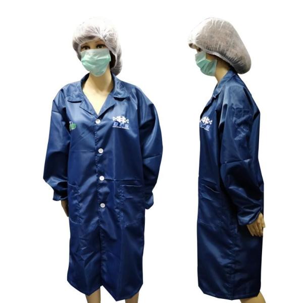 ESD Antistatic Smock 3/4 Unisex Custom Size Logo / Badges Printing Or Embroidery