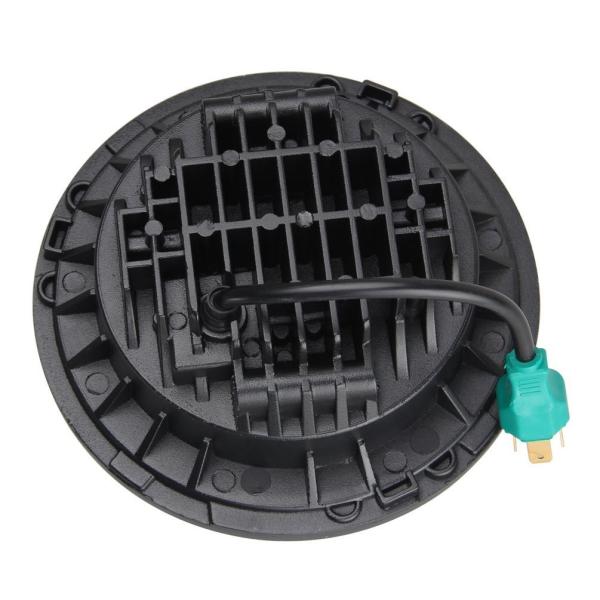 Black 5.75-inch Cree LED Projector Daymaker Hi/Lo Beam Headlight for Harley Davidson Motorcycle