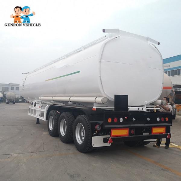Tanzania 6mm 40000L 2 Compartments 3 Axles Petroleum Oil Tanker For National Petroleum Station