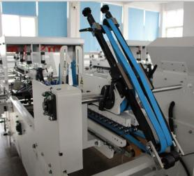 Папка Gluer коробки автоматического замка Gluer папки JP-1050E автоматическая нижняя