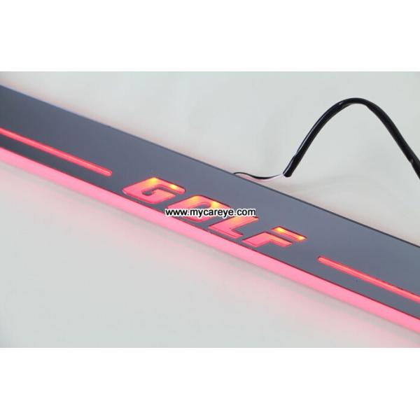Volkswagen VW Golf Water proof Welcome pedal auto light sill door pedal