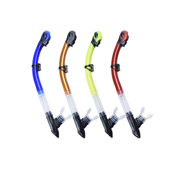 Сухая трубка скубы шноркелей с мундштуком 100% силикона