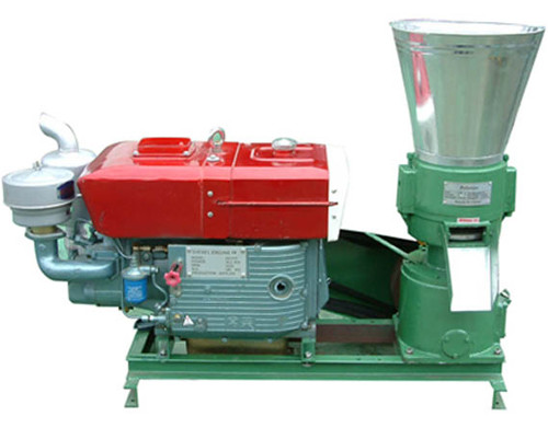 300-400 KG/H Pet Food Pellet Machine With High Productivity Diesel Type Pellet Mill Machine