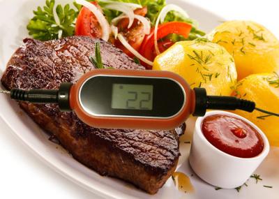 Wireless Transmission Bluetooth BBQ Thermometer Food Grill Dual Probes Mobile Operated