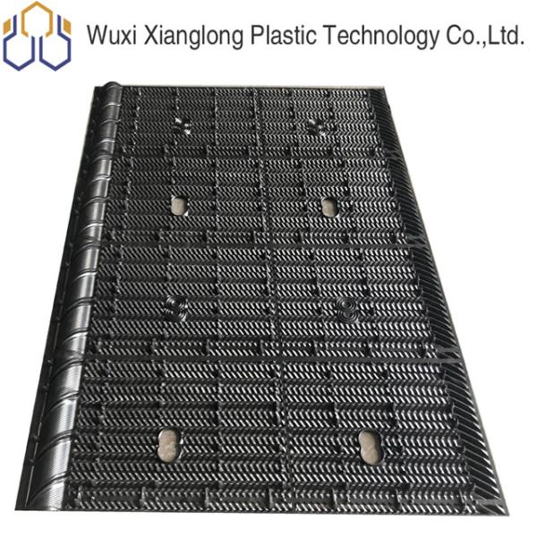 1150mm Width 2440mm Length Cooling Tower Infill Black PVC Fills