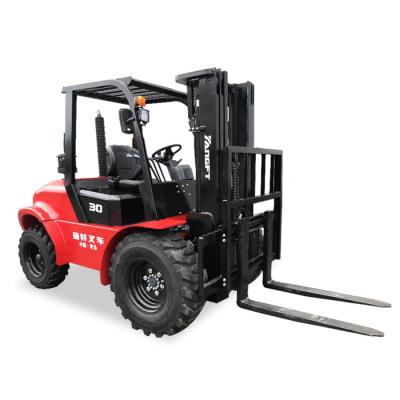 Rough Terrain 2 Wheel Drive Forklift 2.5-4 Tonne