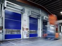 Portas de enrolar rápidas de alta velocidade PVC industrial de ação rápida zíper automático