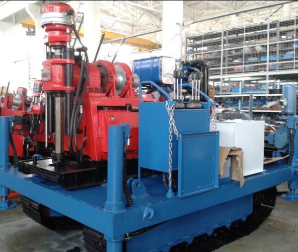 GXY-2KL Spindle Rotary Crawler Drilling Rig Max Torque 2760 N.m , Mobile Drilling Rig