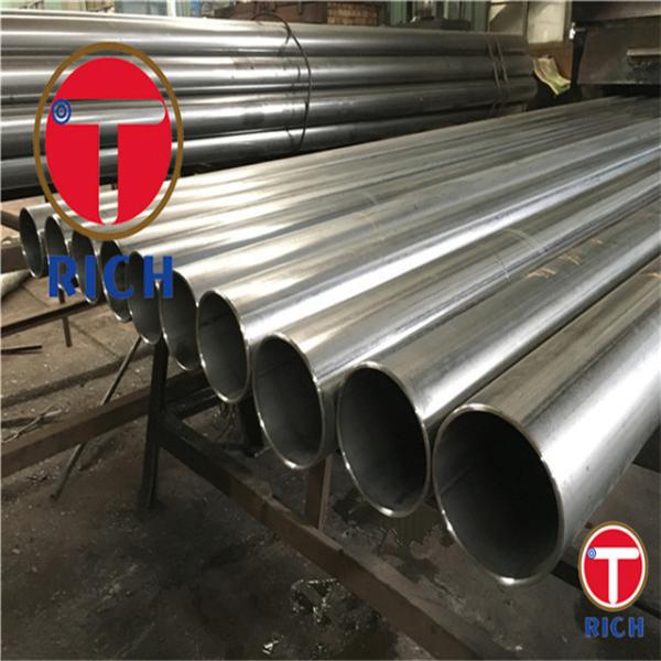 Tubos sem emenda de aço inoxidável de GB13296 0Cr18Ni9 para a caldeira/permutador de calor