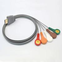 5 Cable Holter ECG TPU de Chumbo para Zoncare ie90