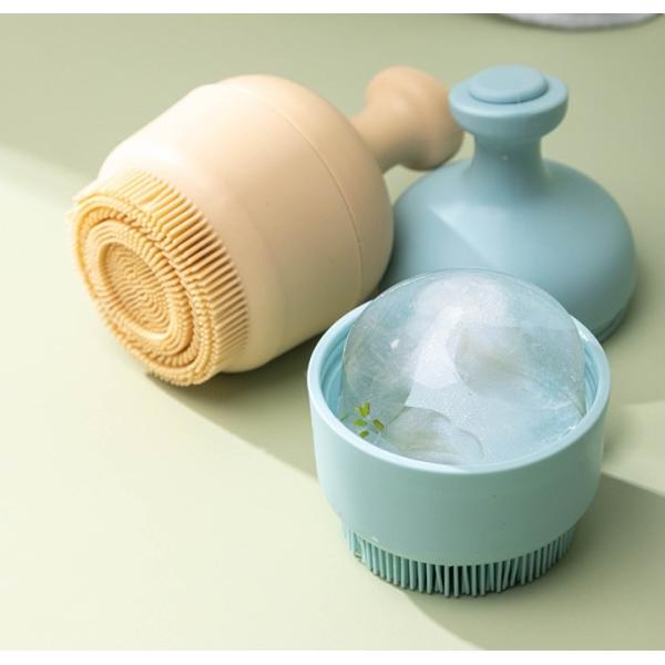 Sustainable Silicone Beauty Facial Ice Mold Roller Massager for Face Eyes and Neck