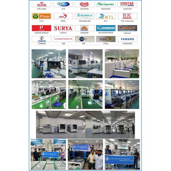 Single module LED diaplay Mounting 0201 10 Heads 40000CPH SMT chip Mounter