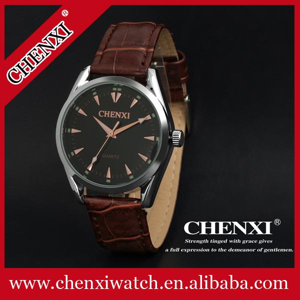 Branding Watches CURREN Charming Stainless Steel Caseback Watches Man Wholesale Price Quartz Leather Watches