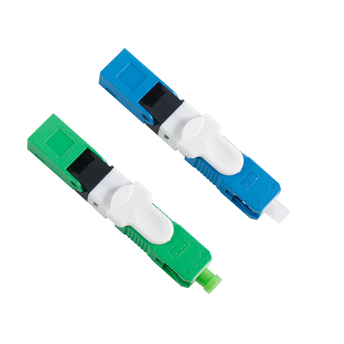 Соединитель оптического волокна SC/APC FTTH ESC250d быстрый для крытого кабеля