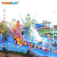 Équipement de divertissement aquatique sur mesure à grande échelle pour plusieurs personnes Parc aquatique extérieur Terrain de jeux aquatique