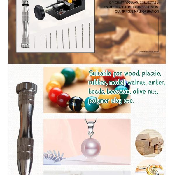 Штифтовые тиски Micro Mini Twist Роторный штамповочный инструмент Набор из АБС-металла