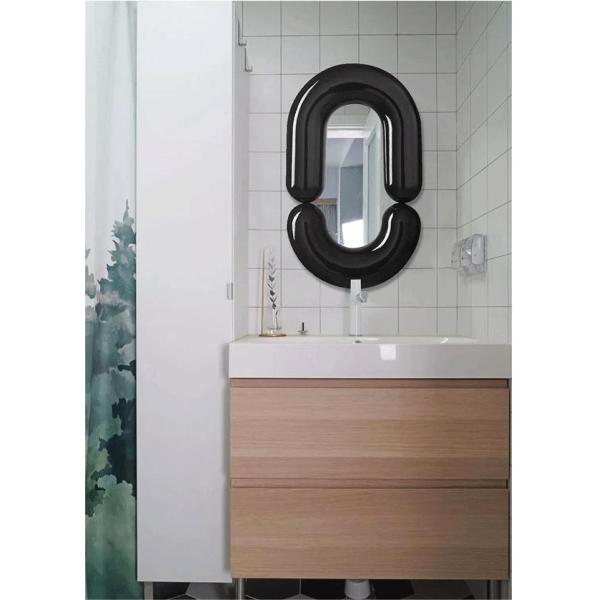 Oval Bathroom Led Wall Full Length Mirror Hanging Vanity Tall Mirror