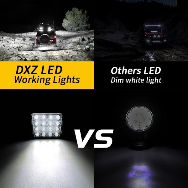 Custom Off Road Truck LED Work Lamp Waterproof Led Construction Work Lights