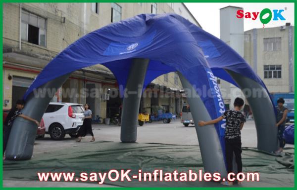 Barraca de acampamento inflável 4 pés de barraca de acampamento inflável colorida do homem-aranha para a decoração da exposição/partido