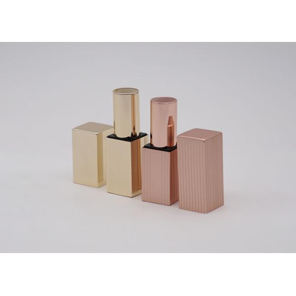 Magnet Design Square 3.8g Eco Friendly Lip Balm Containers Hot Stamping