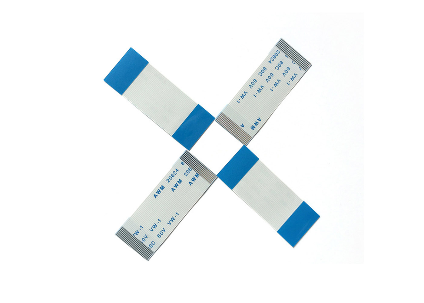 Кабель передачи 60V 1.0mm FFC сигнала гибкий плоский