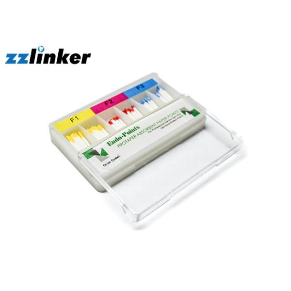 Гуттаперча зуба используемая в обработке чистки канала корня зубоврачевания закодированной цветом Эндодонтик